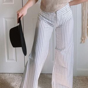 Vintage old navy mid-rise linen pants